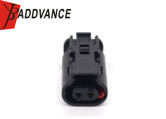 Female Auto Waterproof Black 2 Pin 10011531 Wire Harness Connector