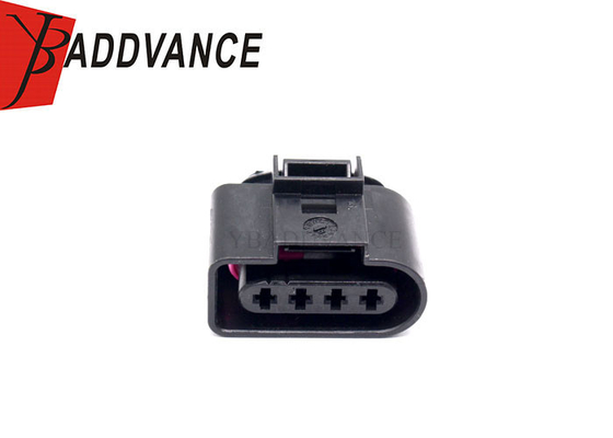 1J0973724 2.8 mm Sealed Series Flat Contact 4 Pin Female Connector For VW Audi