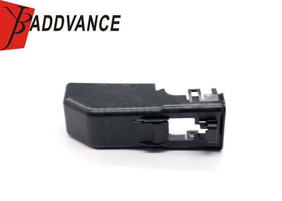 Automotive Black Plastic Back Cover For Electrical ECU 73 Pin Connector