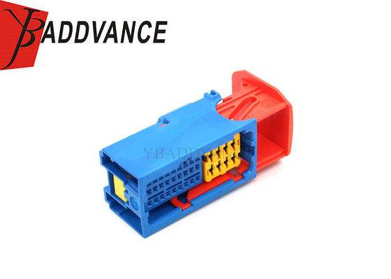 98495002X 35 Pin Blue Female Cable Harness Connector Adapter For Japanese Car