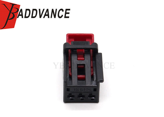 7N0972703 Automotive Tail light Connectors 3 Pin Female For Audi Volkswagen