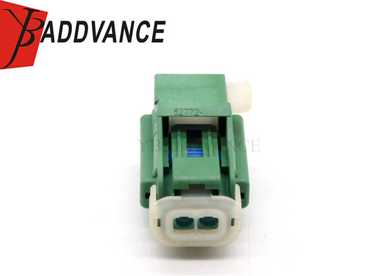 Fast Shipping Female 2 Pin Green Color Delphi Connector Housing With Terminals 55200200