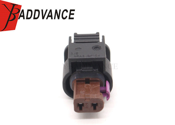 42811300 FEP Waterproof Female 2 Pin Electric Connector With Terminals And Seals On Sale