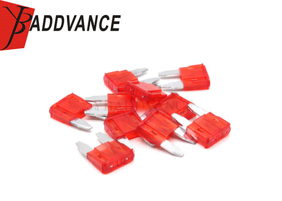 Hot Selling Automotive Red 10 AMP Small Mini Blade Fuses For SUV Car Truck