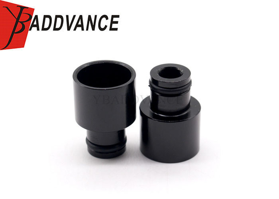 Black Fuel Injector Conversion Top Hats Adapter For Honda Acura RDX B18 B16 D16 B20 H22 F22