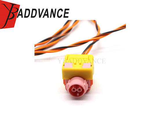 ABX-5 Electrical 2 Pin Airbag Connector Plug Wire Harning Pink Body For GM