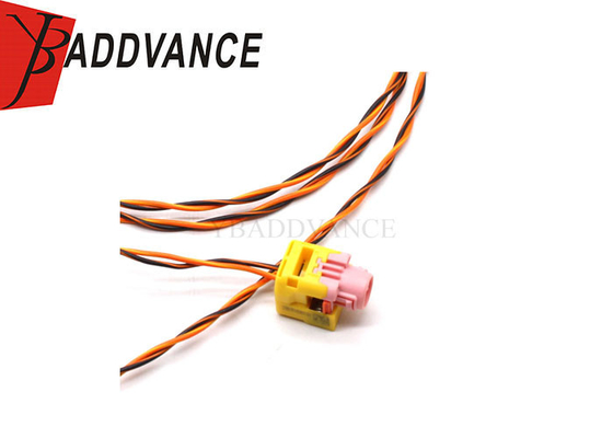 ABX-5 Electrical 2 Pin Airbag Connector Plug Wire Harning Pink Body For GM