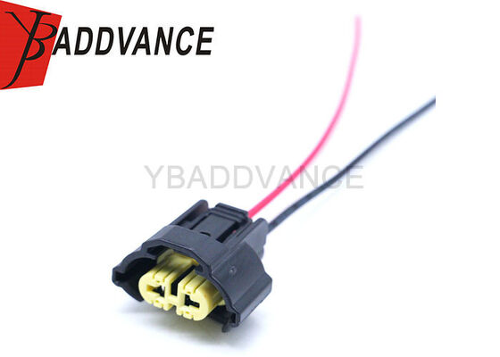 6189-0935 Female Headlight Fog Lamps H11 H9 M6 Wire Harness 2 Pins for T Oyota Mazda