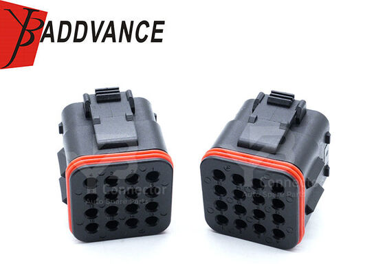 16 Pin Round Flange ECU Itt Auto Electrical Male Female Connector 132016-000 132016-001