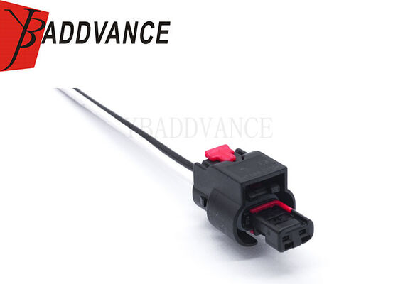 1-1924067-1 2 Pin Black Wire harnesses Connector with B66A2, CE2282, Tyco/AMP/TE Connectivity/AMP