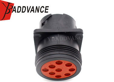 HD10-9-1939P 9 Pin Round Connector Flange Threaded Rear Receptacle Connector