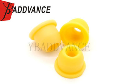 ASNU37 Volcano Type Pintle Caps For Fuel Injectors 4mm Hole BC2039 Yellow Color