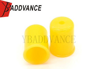 Yellow Color Car Spare Parts Cap ASNU38 For Fuel Injector 10 X 9.45 X 13.8mm