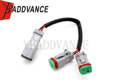 9145 H10 9006 Auto Wire Connectors Dual Outputs Y Splitter Connector For LED Work Lamps