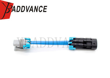 Male Female 2 Pin Auto Wiring Harness 18 - 22AWG Wire Size 1 Year Warranty