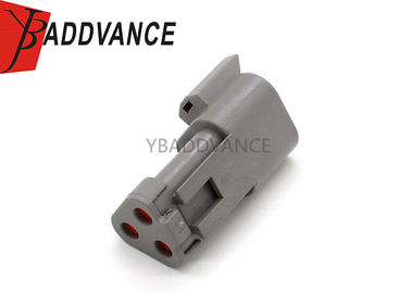 DT04-3P-CE01 Deutsch Automotive Connectors DT Series 3 Pin Male Connector With Wedge And Short Cap